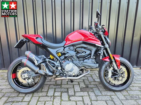 Ducati Monster + Termignoni uitlaat systeem